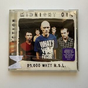Midnight Oil 20000 Watt RSL Greatest Hits CD 1997 Columbia CK 68848 Rock